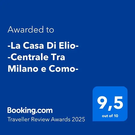 Apartment -la Casa Di Elio- -centrale Tra Milano E Como- *
